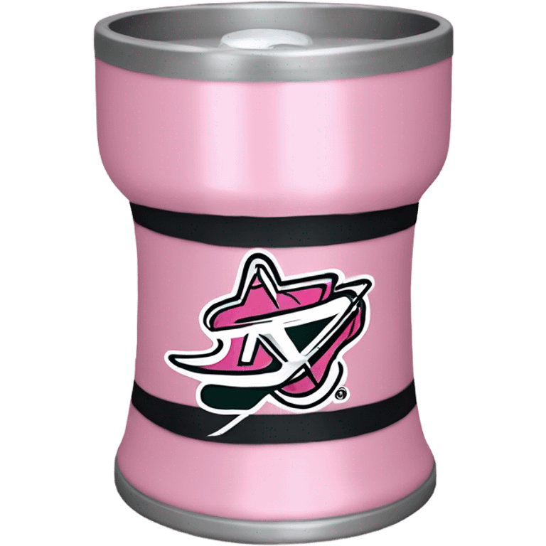 Cute baby pink Stanley cup emoji