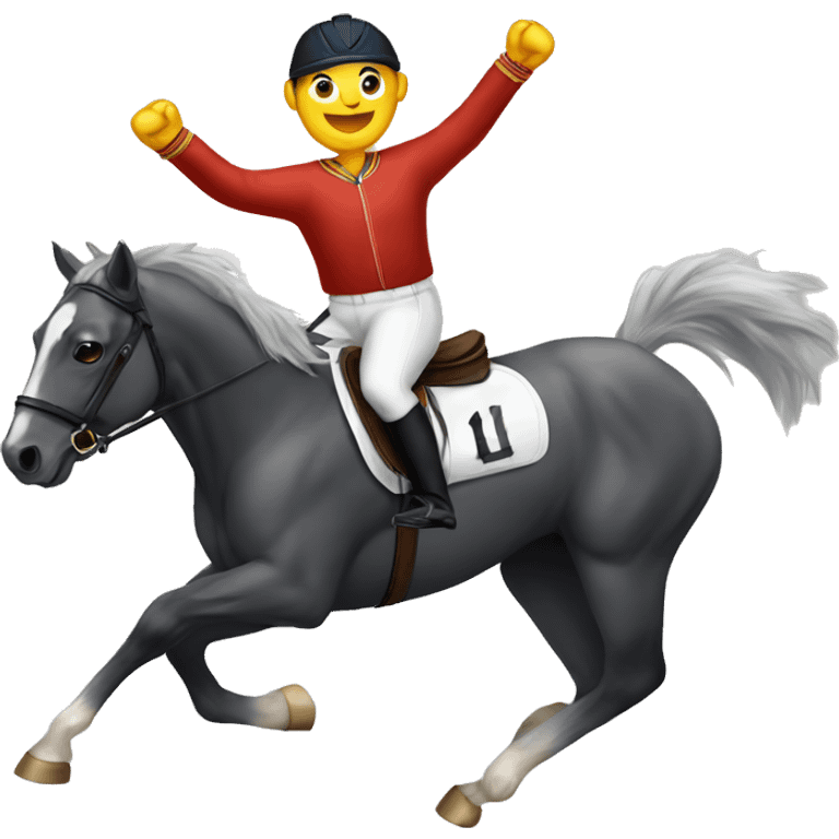 Horse win first place  emoji