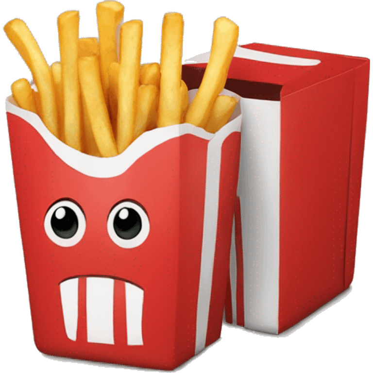 fries  with red box emoji