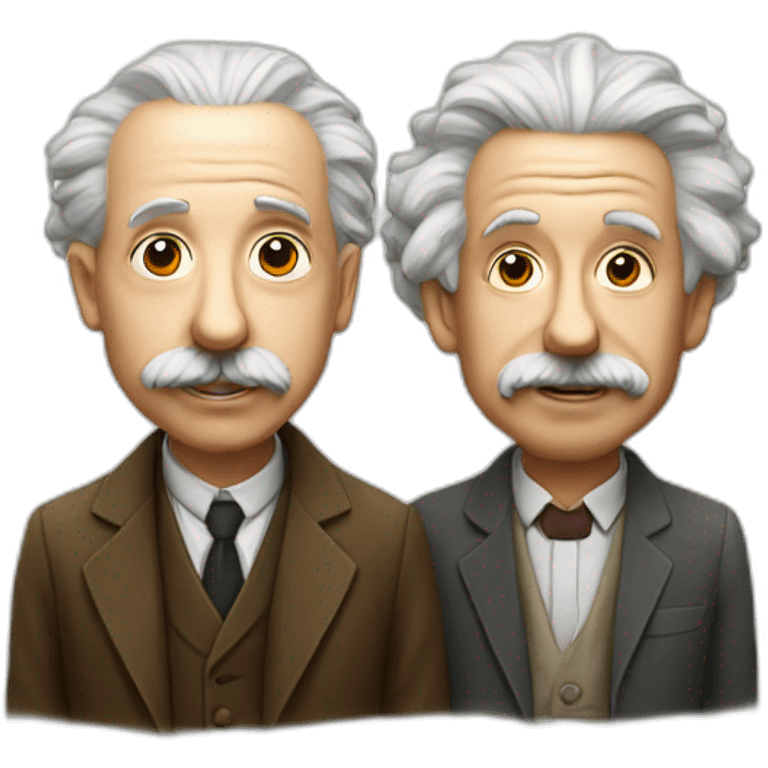 godel and einstein emoji