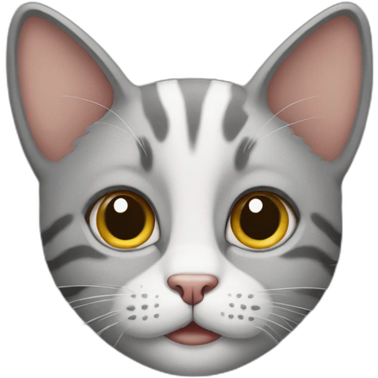 Cartoon cat emoji