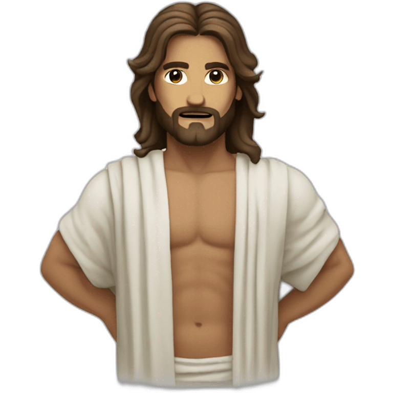 Jesus Beast mode emoji