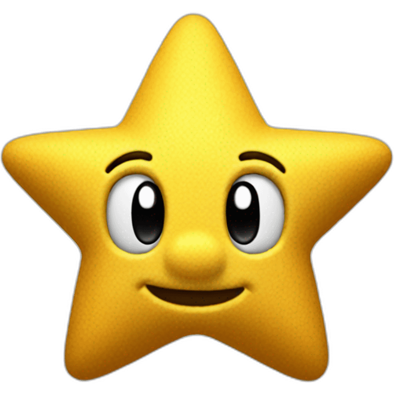 Mario star emoji