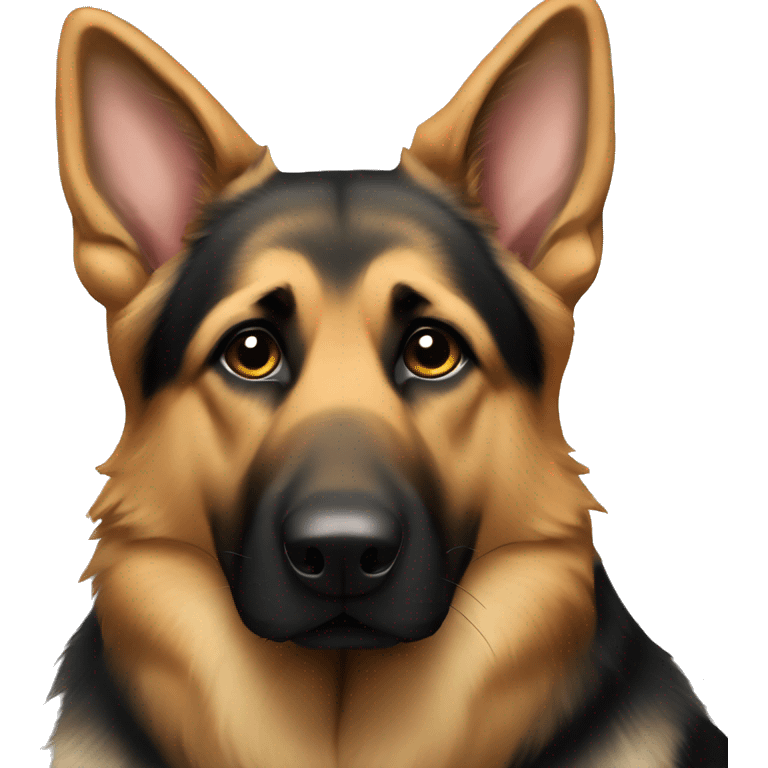 German shepherd floppy ears emoji