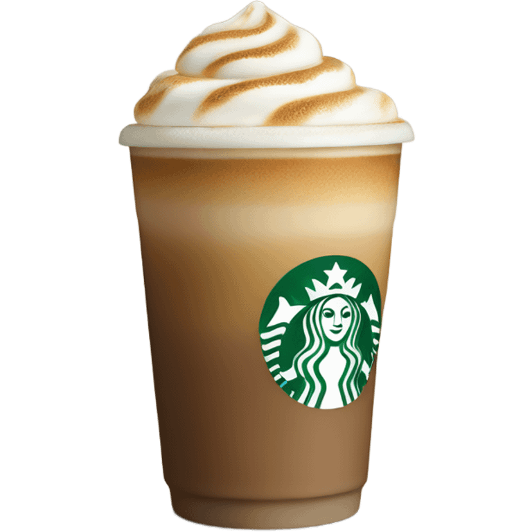 Starbucks latte emoji