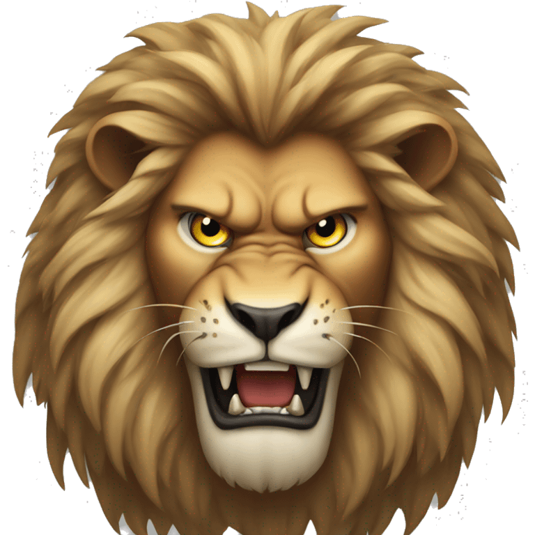 Angry Lion emoji