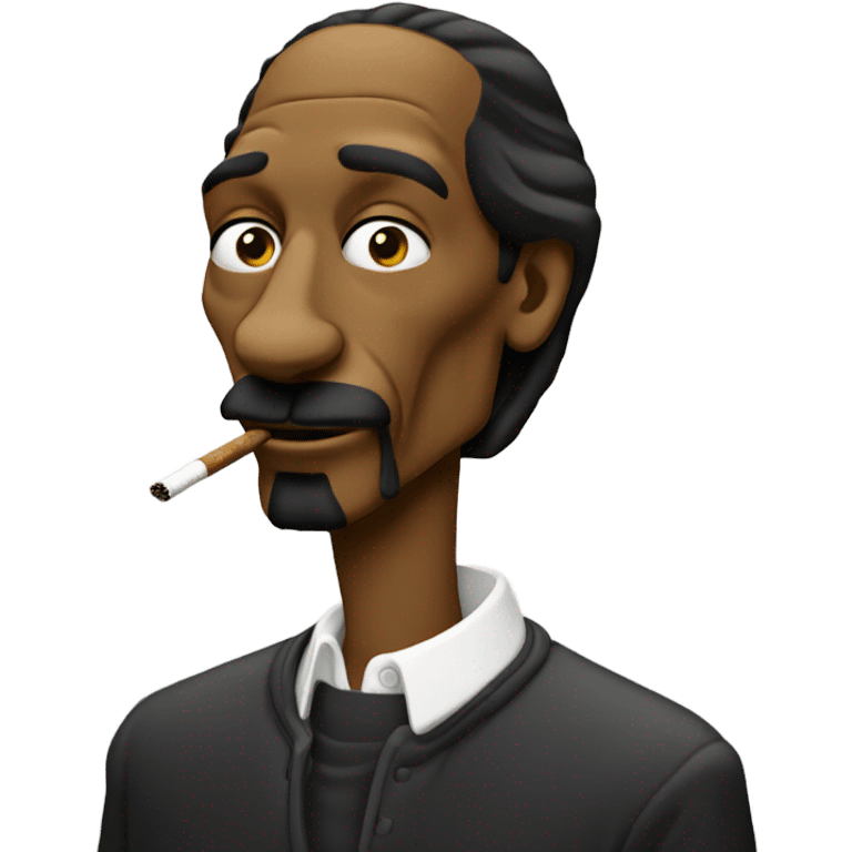 Snoop dog smoking  emoji