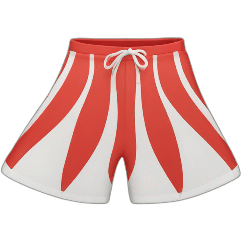 red swimming short fins emoji