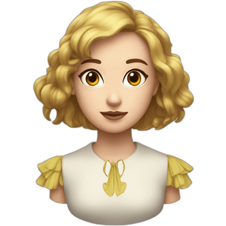 Iris Talia Auriana emoji