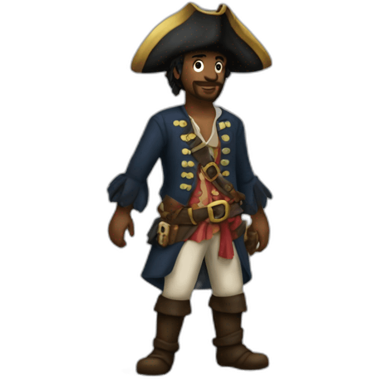 caraibe pirate fullbody emoji