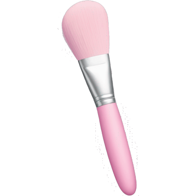 light pink makeup brush emoji