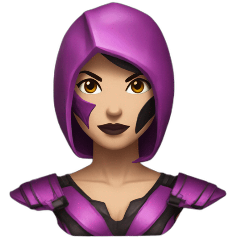 mileena mortal kombat emoji