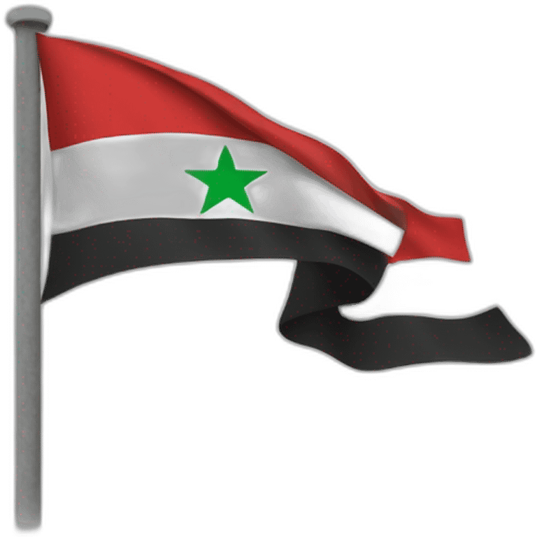 Syrien Flagge  emoji