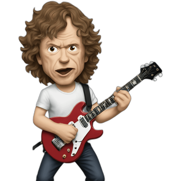 Angus young emoji