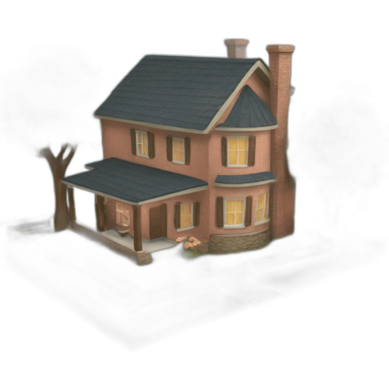 3d house emoji