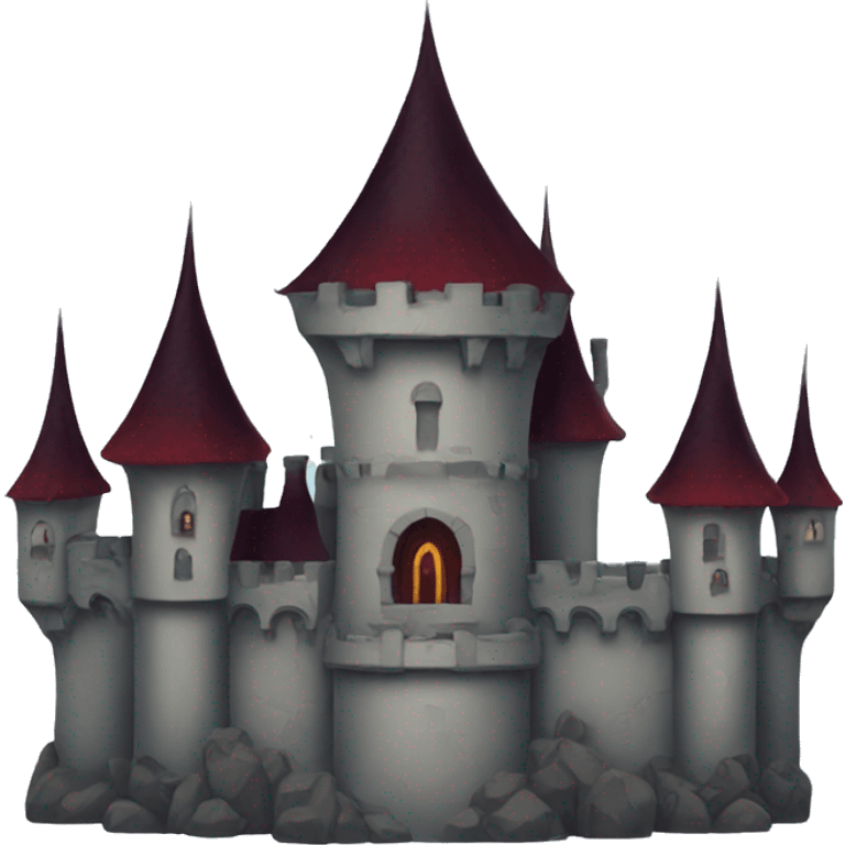 vampire castle emoji