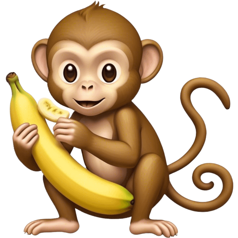 monkey banna emoji