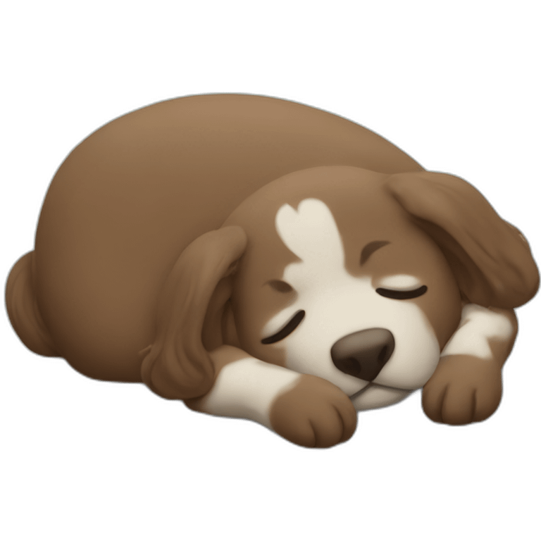 Un caca qui dort emoji