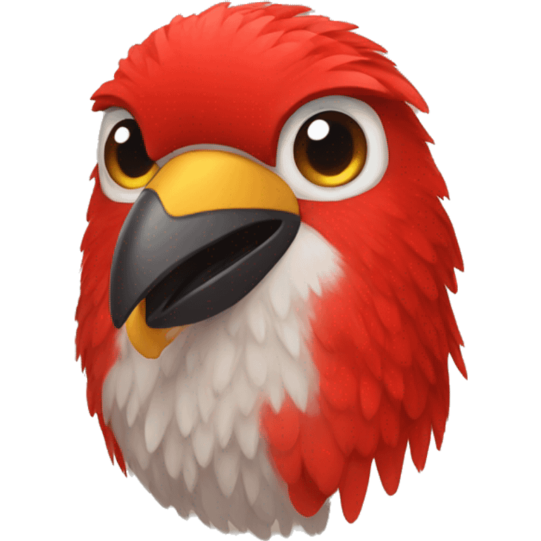 red bird emoji