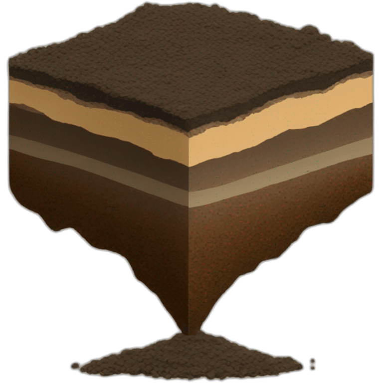 physical structure of the soil emoji