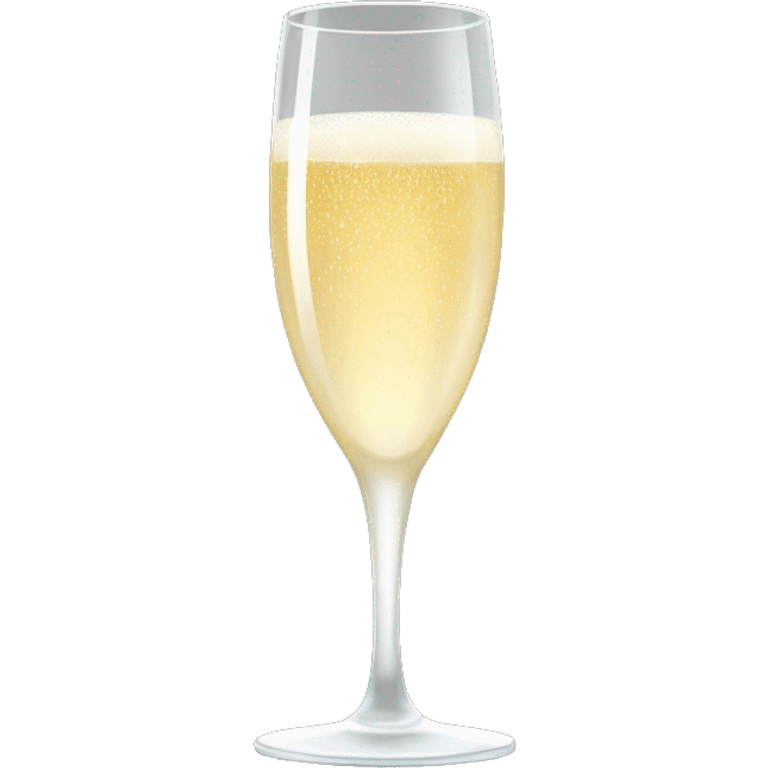 Champagne glass emoji