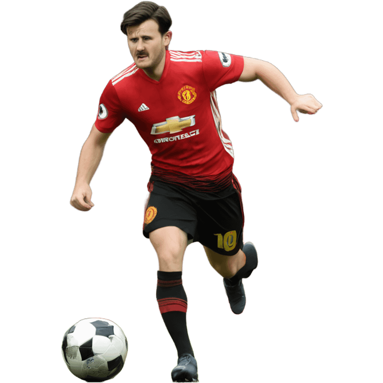 maguire missing a tackle at manchester united emoji