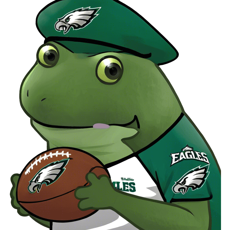 Philadelphia Eagles fan emoji