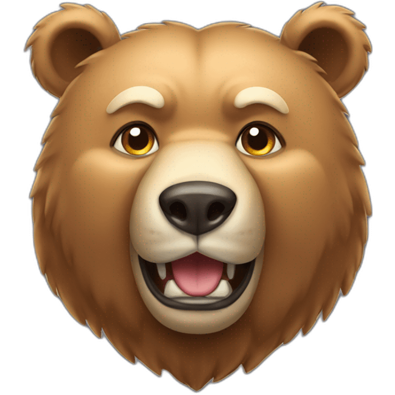 Super big cat bear emoji