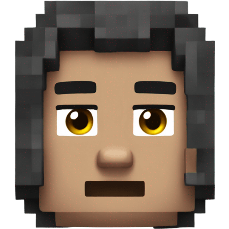 Steve in Minecraft emoji