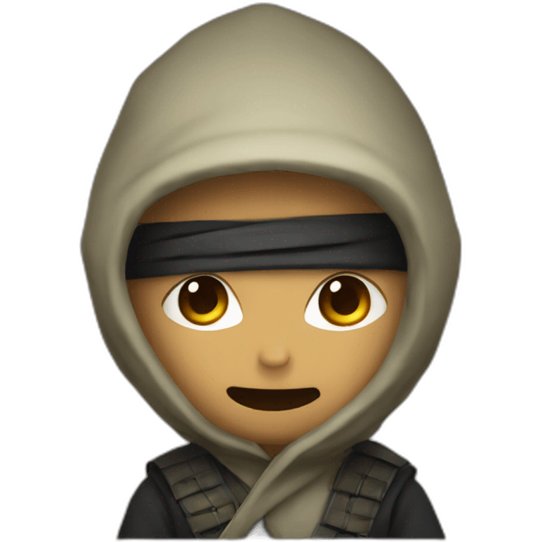 Ninjas asking for help  emoji