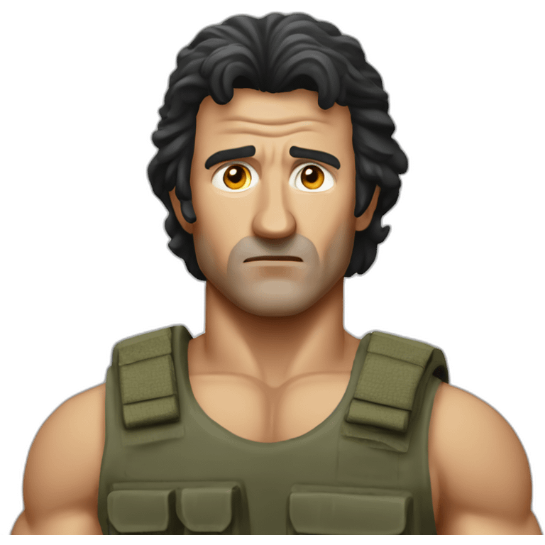 John Rambo emoji