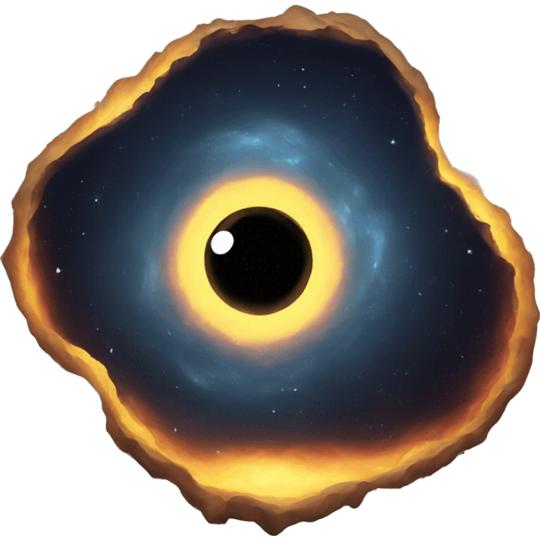 Black hole emoji