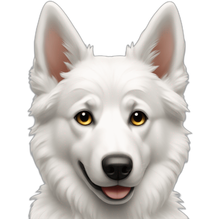 berger blanc suisse emoji