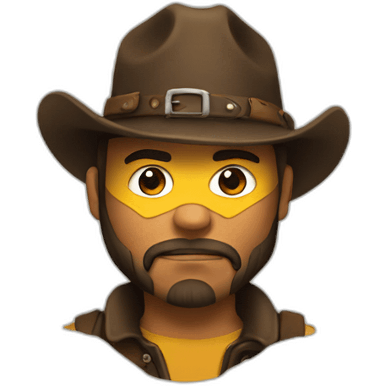 cute outlaw emoji