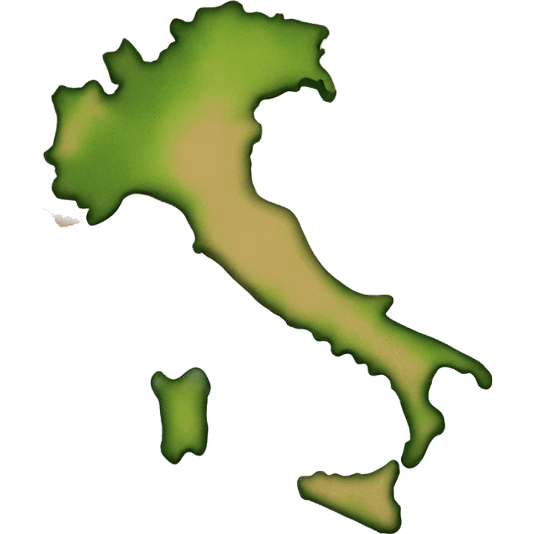 Italy Geographic Map emoji