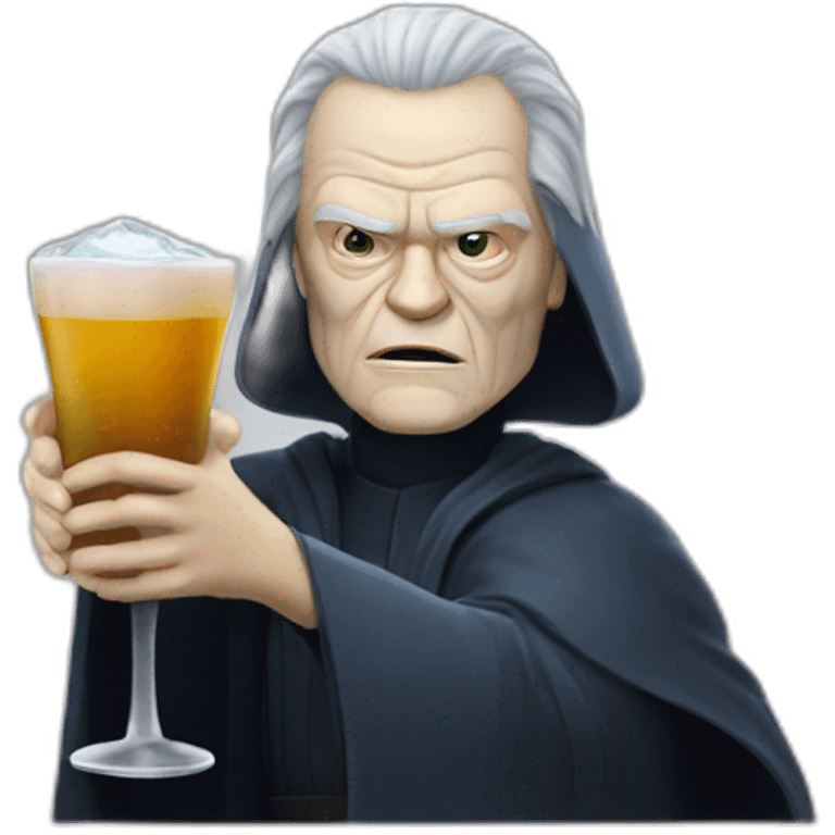 Palpatine drink emoji