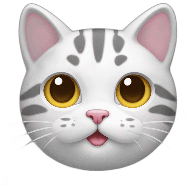 Cat kawaii emoji