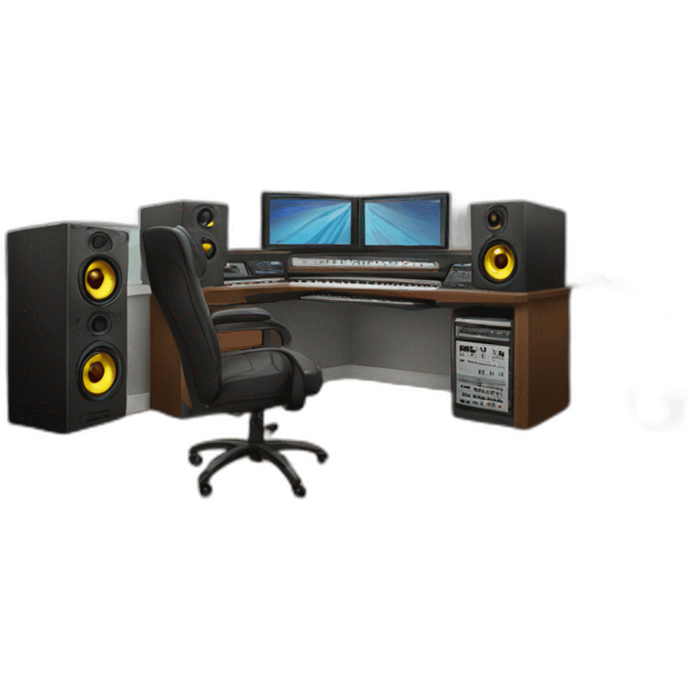 Home studio emoji