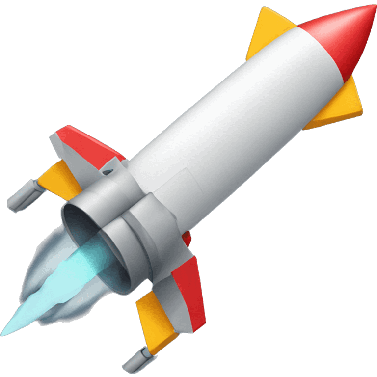 missile isometric emoji