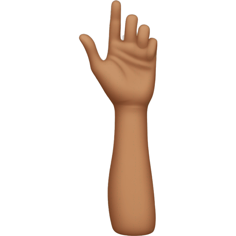 Arm in a cast brown  emoji