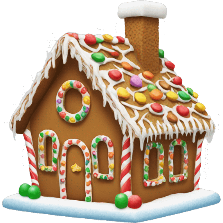 Gingerbread house  emoji