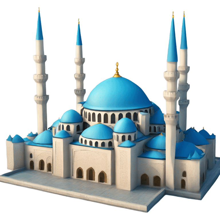 Blue mosque  emoji