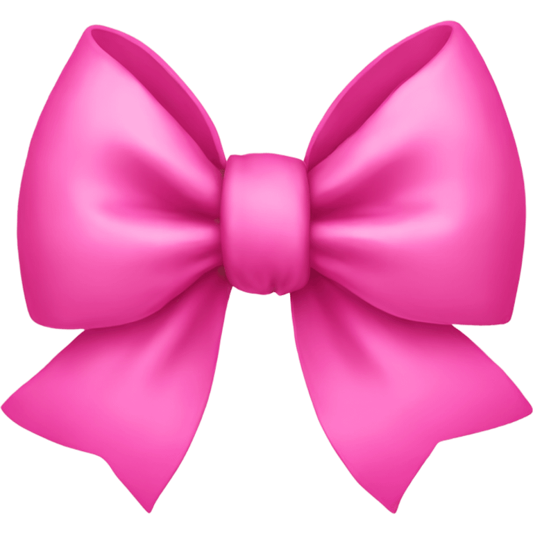 Pink bow emoji