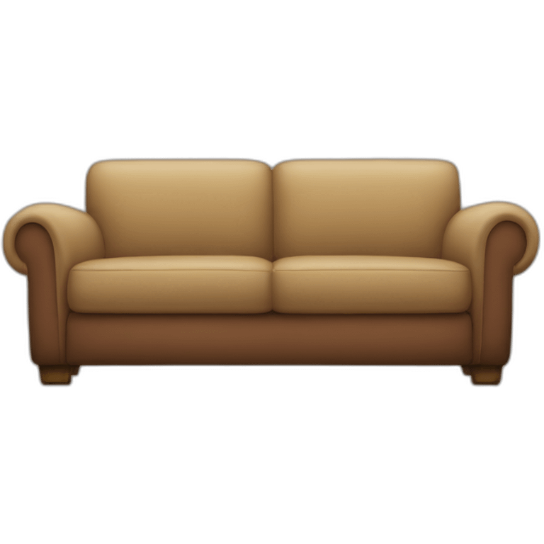 Double-decker couch emoji