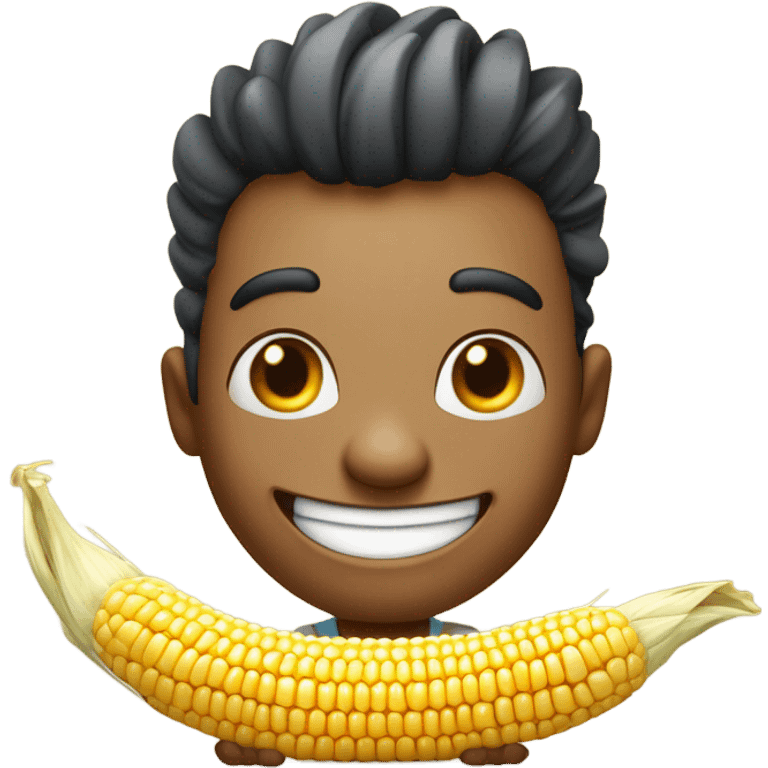 Cornball emoji