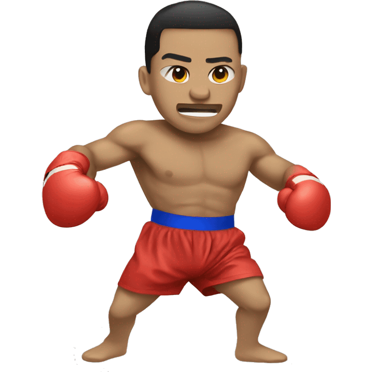 muay thai fighter emoji