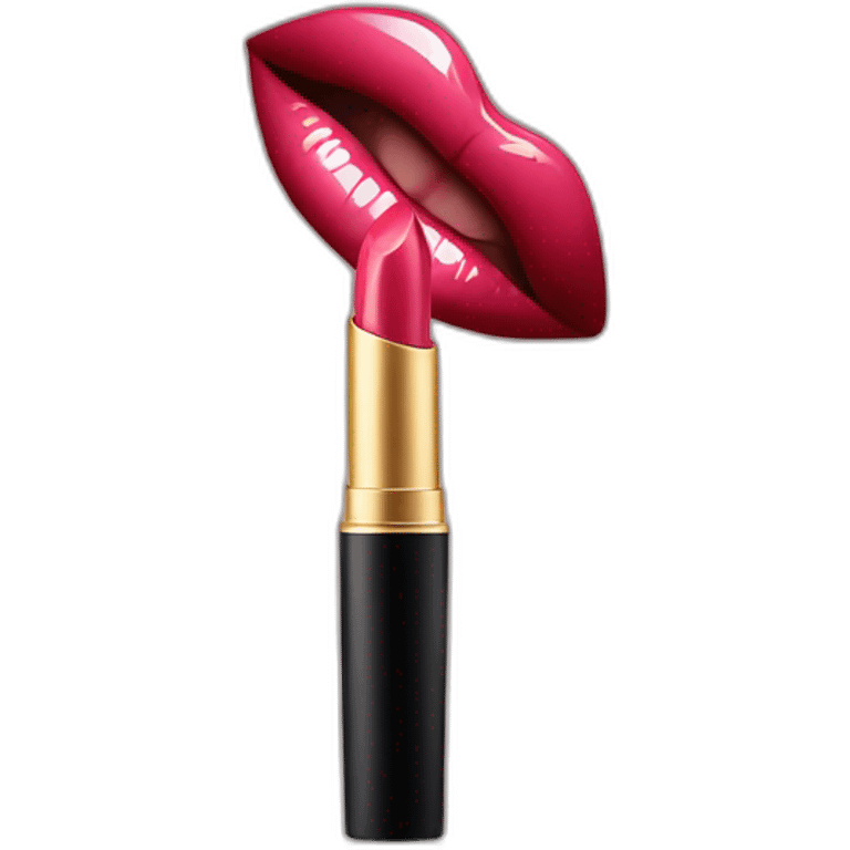 Handy, Lippenstift emoji