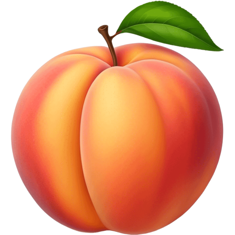 Peach emoji