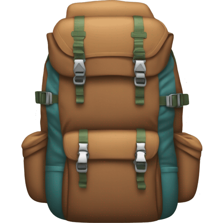 Hiking backpack emoji