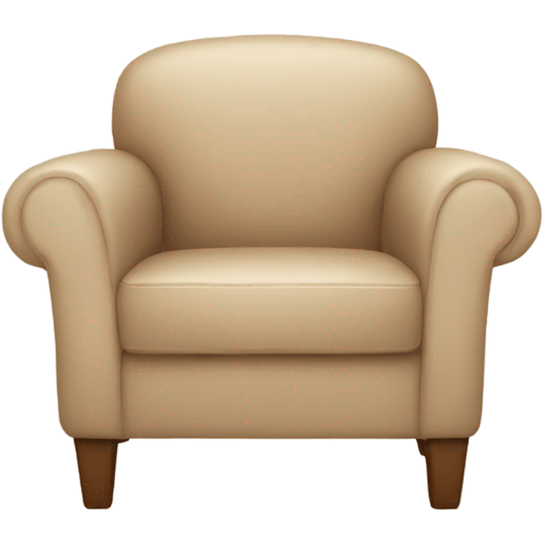 beige armchair emoji